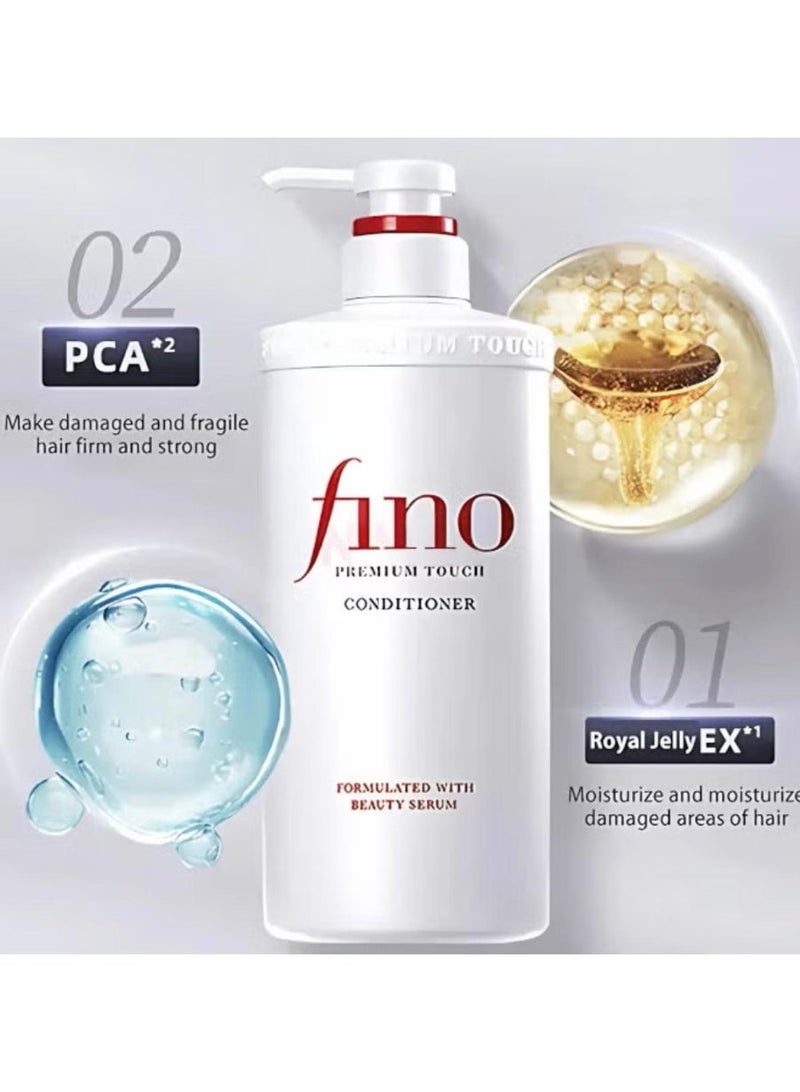 FINO PREMIUM TOUCH CONDITIONER 550ML Fino Premium Touch Hair Conditioner 550ml - Image 3