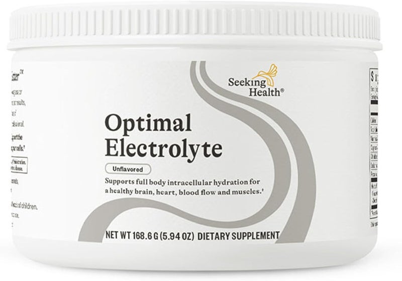 Seeking Health Optimal Electrolyte Powder Unflavored Healthy Energy and Endurance Support Promotes Hydration and Healthy Muscles Vegan and Vegetarian 30 Servings - Image 1