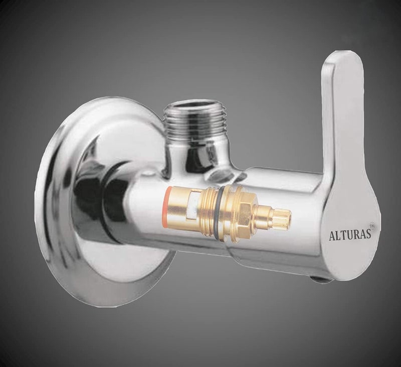 ALTURAS Alturas Stainless Steel Flora Angle Valve set of 1  - Image 4