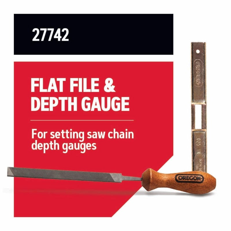 Oregon 27742 Depth Gauge Tool with Flat File for Chainsaw Chain - Image 5