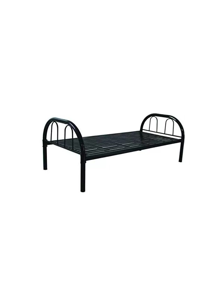 Galaxy Design Stainless Steel Single Bed Color Black - Image 2