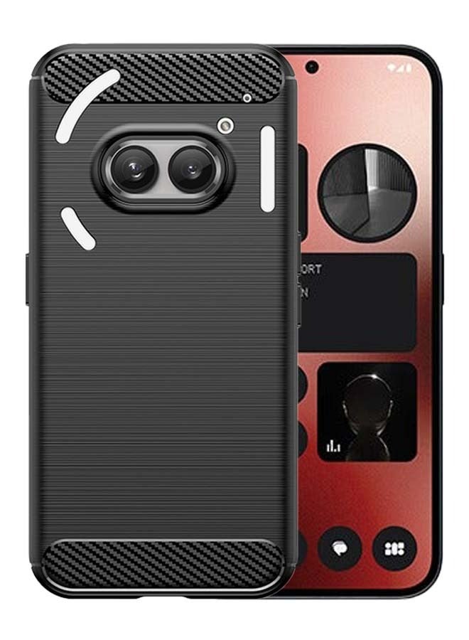 غطاء حماية واقٍ لهاتف لا شيء لهاتف 2A 5G باللون الأسود - Image 1