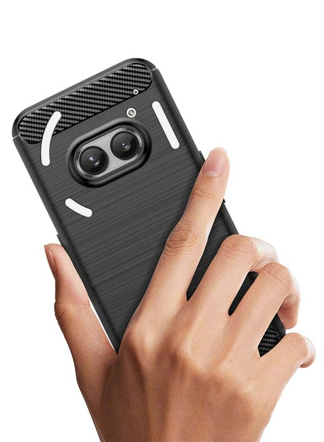 غطاء حماية واقٍ لهاتف لا شيء لهاتف 2A 5G باللون الأسود - Image 2