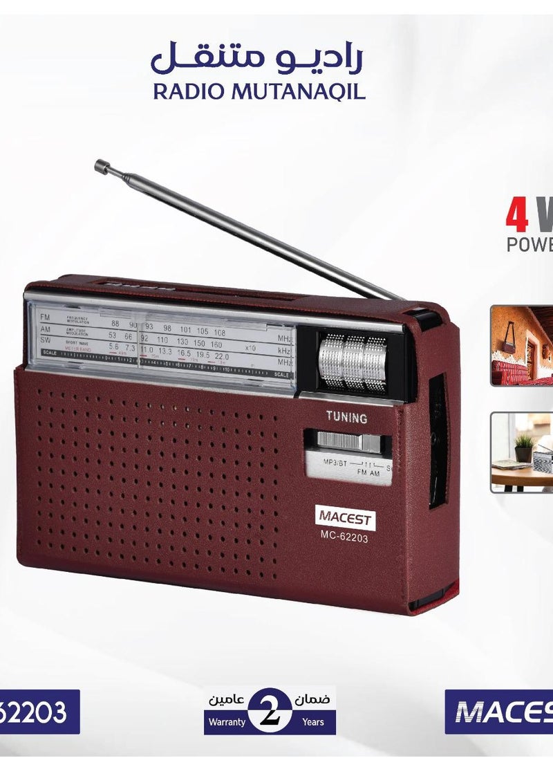MACEST Macest Radio with Bluetooth USB  - Image 2