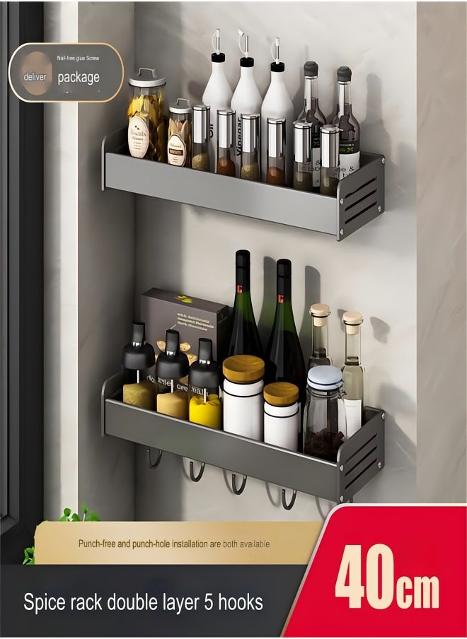 Excellent - Kitchen Rack Punch-Free Spice Rack - Image 1