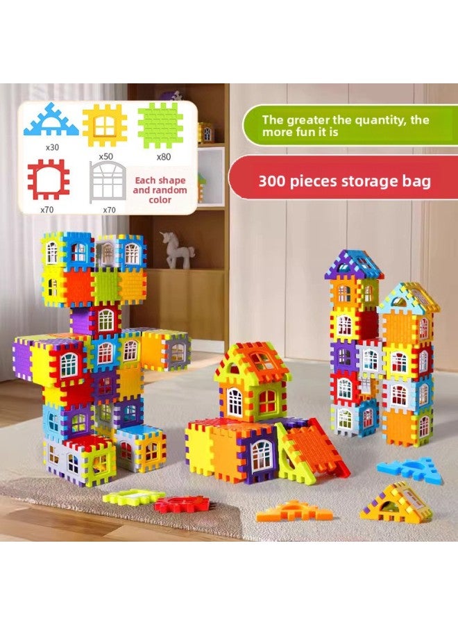 Children's Building Blocks Toy Assembled 3 To 6 Years Old 4 Boys 5 Girls Intelligence Puzzle Assembled Big Particle Boys