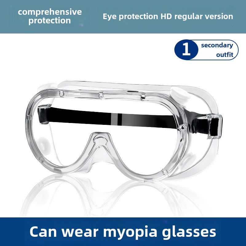 Generic Anti-Fog Splash-Proof Safety Goggles Goggles-Normal