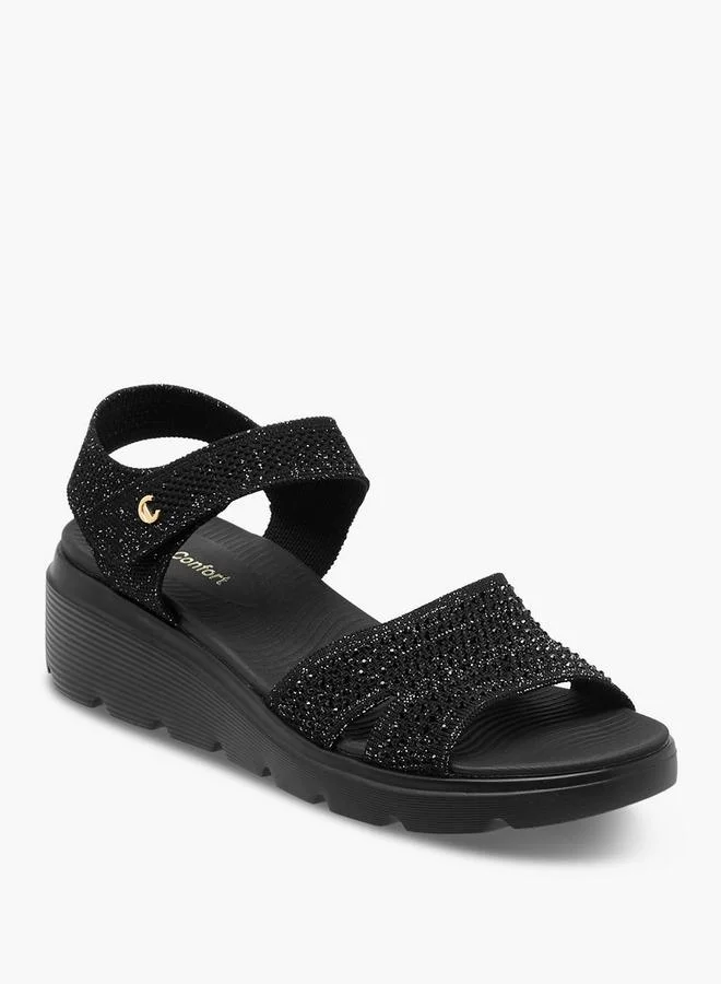 Le Confort Women Embellished Flatform Heel Sandals