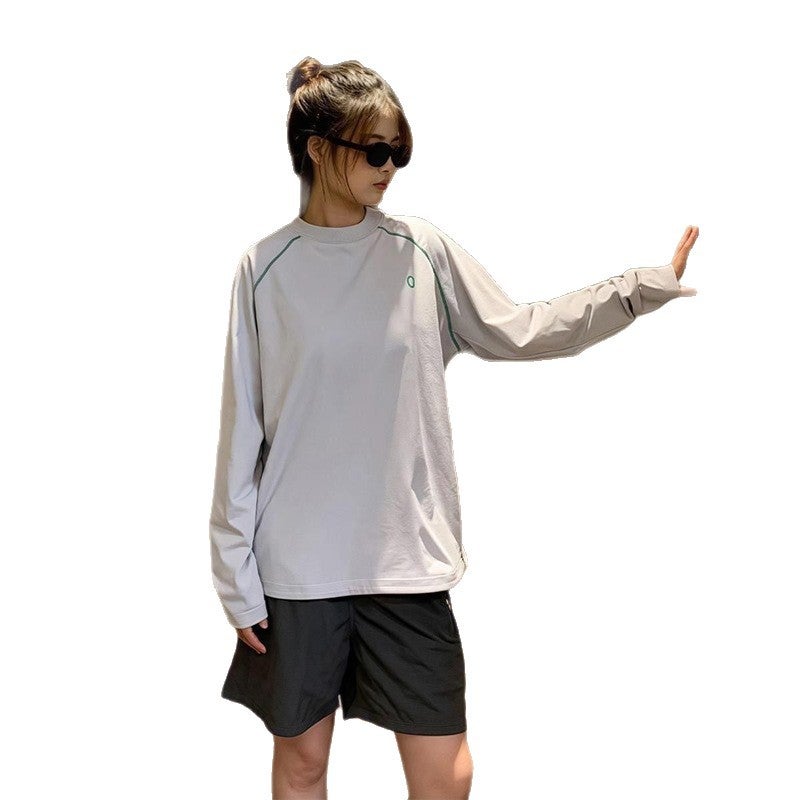 Long Sleeve Quick Dry UV Protection T-Shirt for Men Women - Image 5