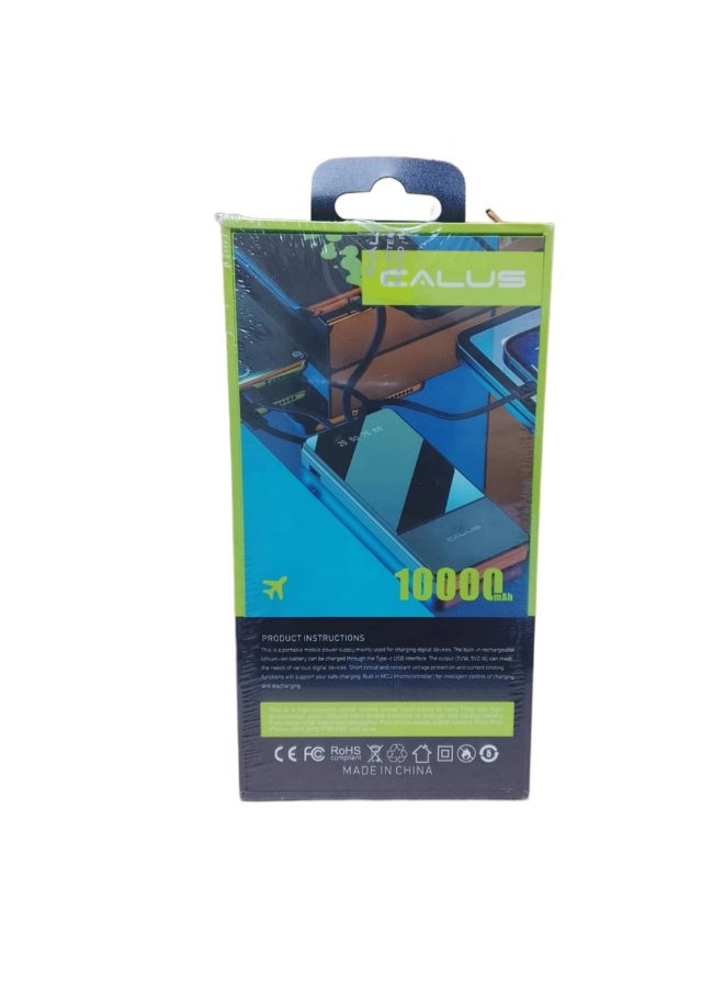 كالوس طقم شاحن بنك الطاقة CALUS P-160 Firefly 10000mAh - Image 2