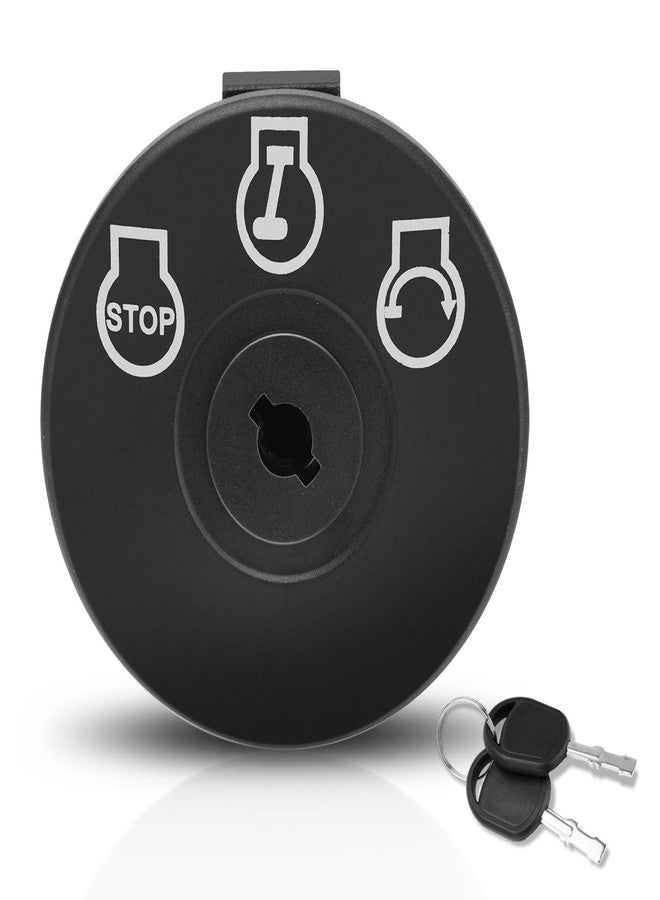 AUTOBABA Lawn Mower Ignition Switch with Key 5 terminals Compatible with MTD Craftsman Ariens Zero Turn Bad Boy Lawn Tractor Murray Sabre Scotts Yard Machines Replace# 925-04659 725-04659 - Image 1