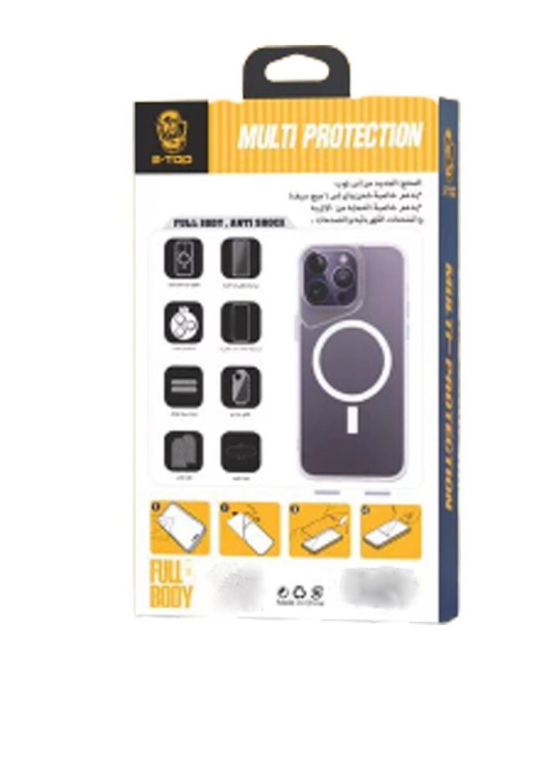 اس-توب مجموعة الحمايه  ايفون 15 ايفون المتكاملة 10 في 1 حمايه تستحق الثقة - Image 3