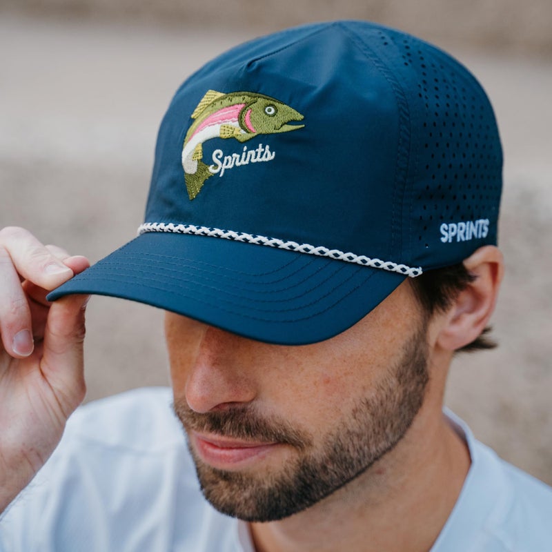 Sprints Semi-Structured EZ Rope Snapback | Lightweight, Quick Dry, Sport Hat, One Size, Unisex (Streamline) - Image 3