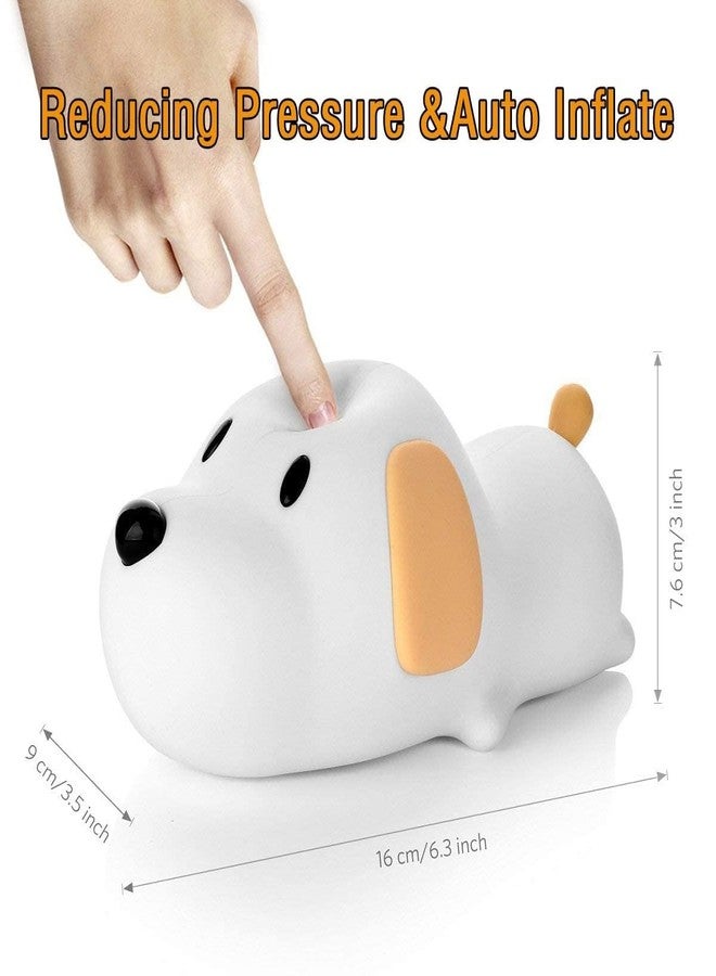 Xpandio Puppy Lamp, Cute Night Light, Gifts for Women Teen Girls Baby, Night Lights for Kids Bedroom, Cute Christmas Puppy Silicone Nightlights for Children Toddler. - Image 3