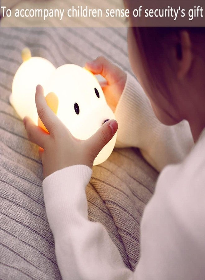 Xpandio Puppy Lamp, Cute Night Light, Gifts for Women Teen Girls Baby, Night Lights for Kids Bedroom, Cute Christmas Puppy Silicone Nightlights for Children Toddler. - Image 4