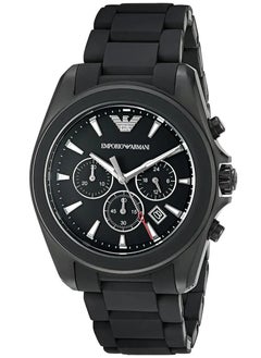 Original Emporio Armani Watch For Men Tazio Large AR6092 With Black dial - pzsku/Z6840B5427F7C0054994BZ/45/_/1730068251/e7c62ab4-3044-4972-a39f-37be80492418