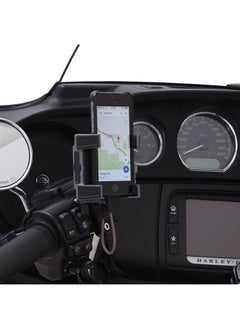 50211 Smartphone/GPS Holder (Black Perch Mount With Charger For 1984-2016 Models (Excluding 2014-2016 Street Glide Models))