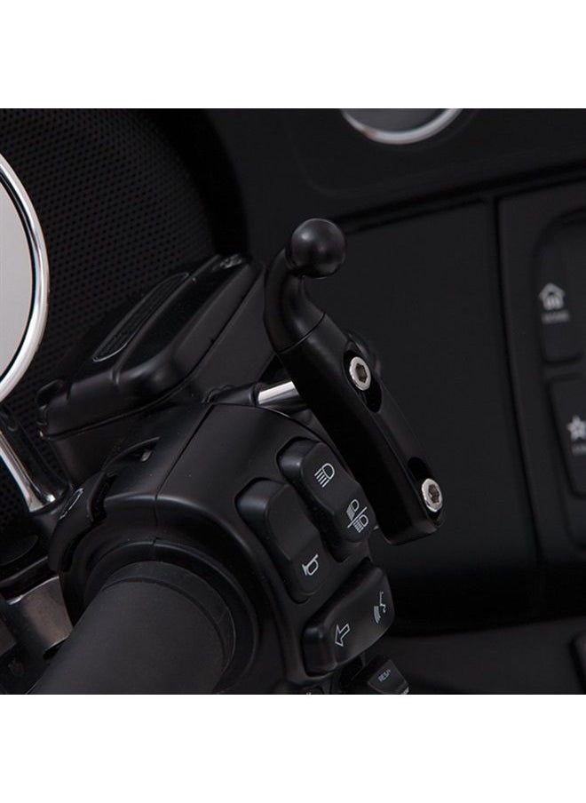 Ciro - 50211 Smartphone/GPS Holder (Black Perch Mount With Charger For 1984-2016 Models (Excluding 2014-2016 Street Glide Models)) - Image 1