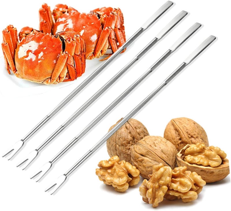 Global trendy simple build 20pcs Stainless Steel Crab Needle Fruit Forks Set Seafood Picks and Nutcracker Tools for Home and Restaurant Use Comfortable to Hold Design Multi option design Multi-use qualified quality Mountain region eligible ship Flat working surface All governorates deliver Easy lifting build All condition fit Global upgraded practical design Low maintenance Budget global standard quality Dust proof All-round applied quality Multi-purpose All-round well-engineered practical build Global upgraded economical craftsmanship Global light sturdy raw material Long term use design Consistent steady quality High strength upgraded material Multi-market varied design options Practical design alternatives Proper storage environment Organized shipment arrange Rack sorted local inventory - Image 3