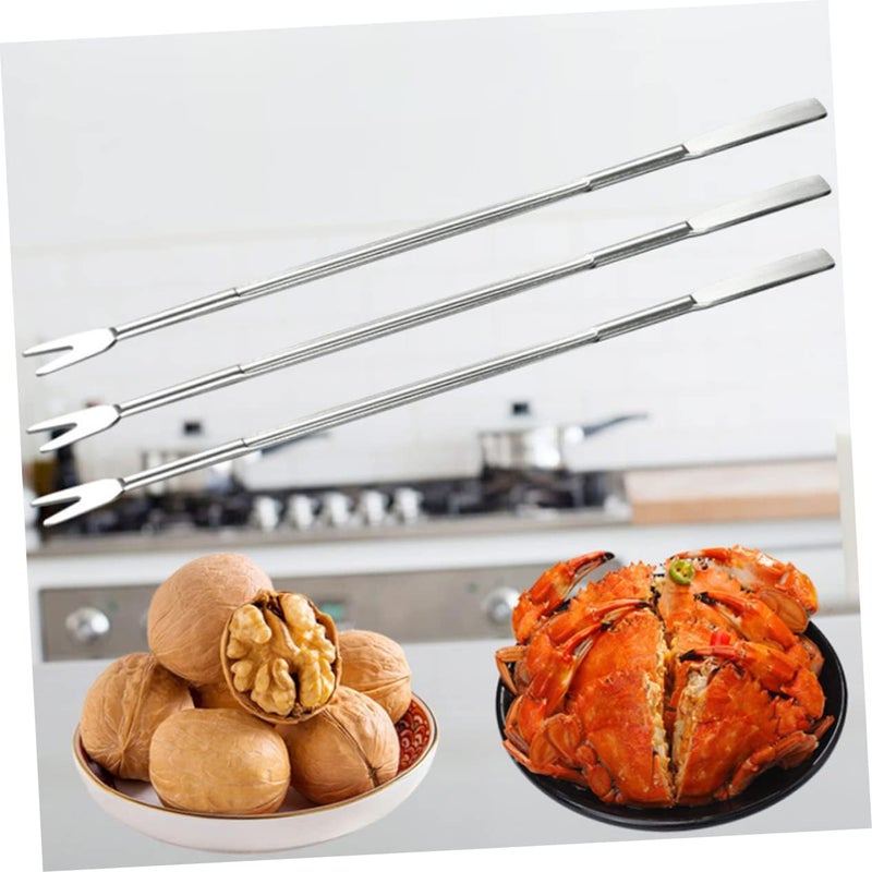 Global trendy simple build 20pcs Stainless Steel Crab Needle Fruit Forks Set Seafood Picks and Nutcracker Tools for Home and Restaurant Use Comfortable to Hold Design Multi option design Multi-use qualified quality Mountain region eligible ship Flat working surface All governorates deliver Easy lifting build All condition fit Global upgraded practical design Low maintenance Budget global standard quality Dust proof All-round applied quality Multi-purpose All-round well-engineered practical build Global upgraded economical craftsmanship Global light sturdy raw material Long term use design Consistent steady quality High strength upgraded material Multi-market varied design options Practical design alternatives Proper storage environment Organized shipment arrange Rack sorted local inventory - Image 4