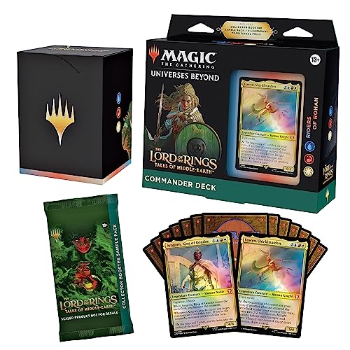 Magic The Gathering The Lord of The Rings Tales of MiddleEarth Commander Deck Bundle Includes All 4 Decks - Image 5