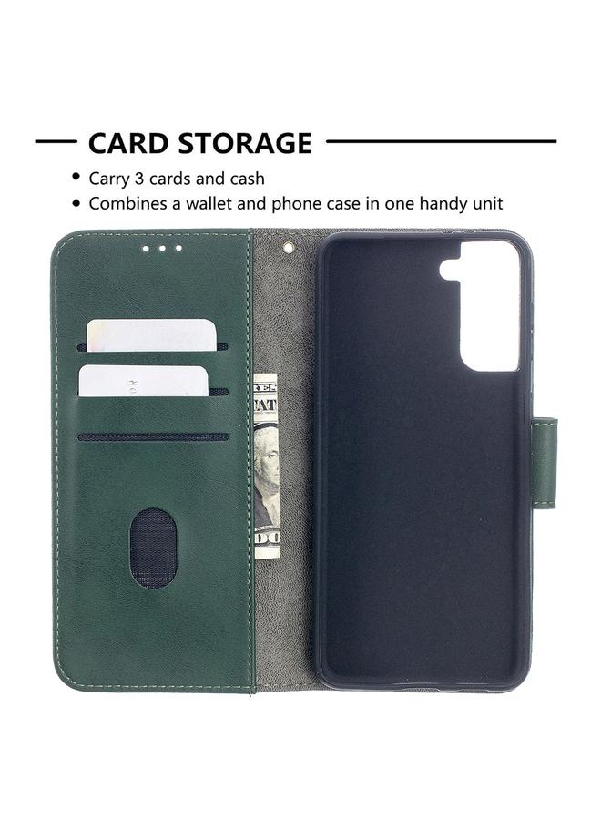 S-TOP Case For Samsung Galaxy S21+ 5G Matching Color Crocodile Texture Horizontal Flip PU Leather Case with Wallet & Holder & Card Slots - Image 5