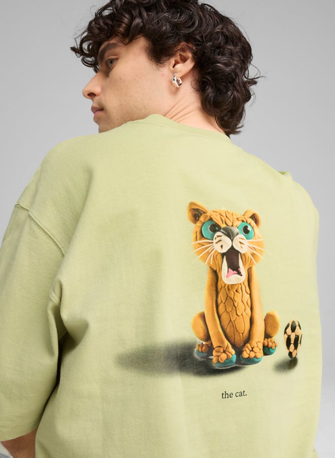 PUMA GRAPHICS The Puma Cat Tee - Image 4