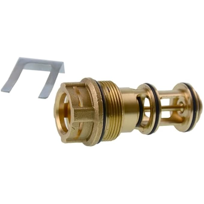 IDEAL DIVERTER VALVE CARTRIDGE KIT 175411, BRASS REPLACEMENT PART COMPATIBLE WITH IDEAL HE24, HE30, HE35 BOILERS AND ESPRIT 2 HE30 & HE35 MODELS - Image 3