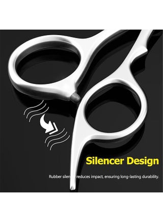 Professional Hair Cutting Scissor Silver 16centimeter1PCS - view 4