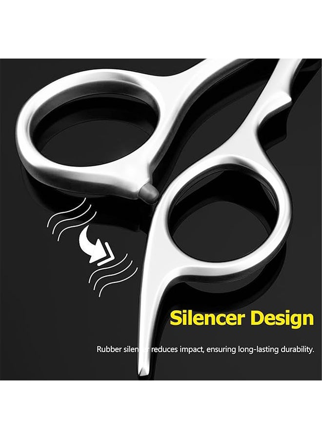 YJ Professional Hair Cutting Scissor Silver 16centimeter1PCS - Image 4