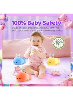 Gonice Night Light for Kids Bunny Cute Lamp,16 Colors Cute Night Light Kids Night Light,Rechargeable Baby Night Light Toddler Night Light for Bedroom,Kids Lamp Kawaii Room Decor Cute Gifts For Women  - Image 5
