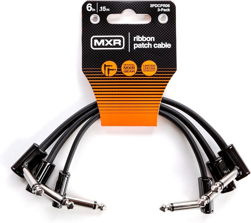 MXR JIM DUNLOP Ribbon Patch Cable 6 in - 3 Pack - Image 1
