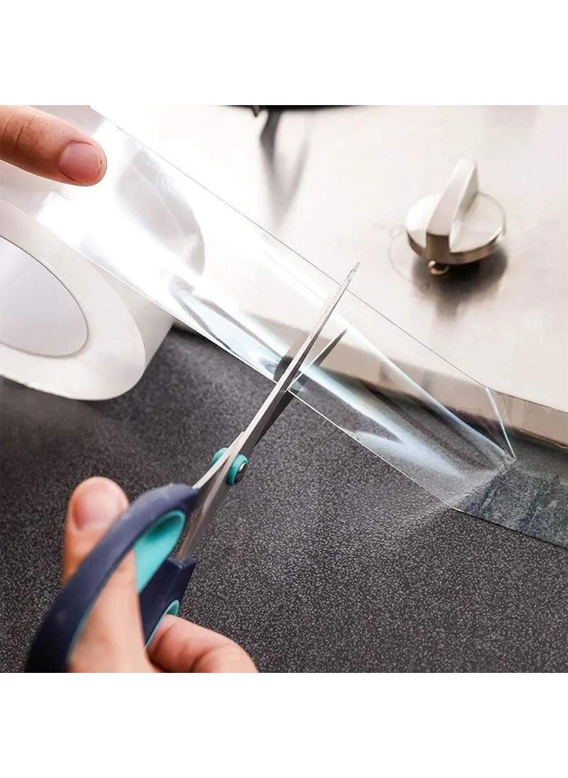 Generic - SUPER SHOP Tape Double Sided Tape Waterproof Heavy Duty - Multipurpose Removable Traceless Mounting Adhesive Tape for Walls，Washable Reusable Strong Sticky Strips Gel Grip Tape (3 Meter) - Image 1