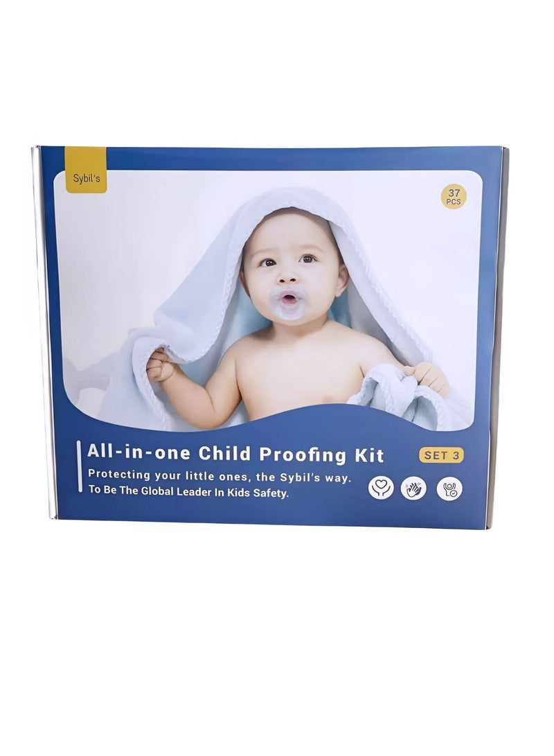 Sybil's All in 1 Child Proofing Kit - Set 3 - 37 pcs - Large - Image 1
