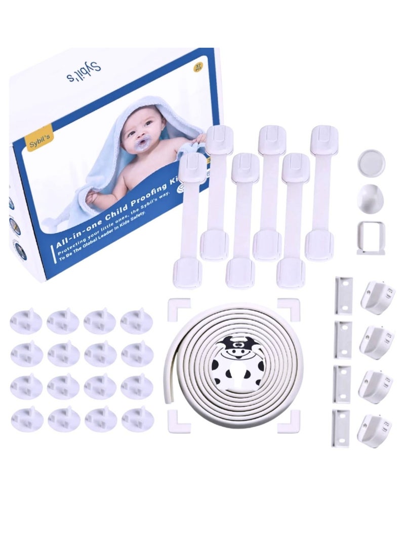 Sybil's All in 1 Child Proofing Kit - Set 3 - 37 pcs - Large - Image 2