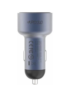 Momax "MoVe 100W Triple-Port Car Charger – Fast Charging Adapter with PD 100W & USB-C Power Delivery, Compact & Durable for Laptops, Tablets & Smartphones – Space Grey"  - Image 2