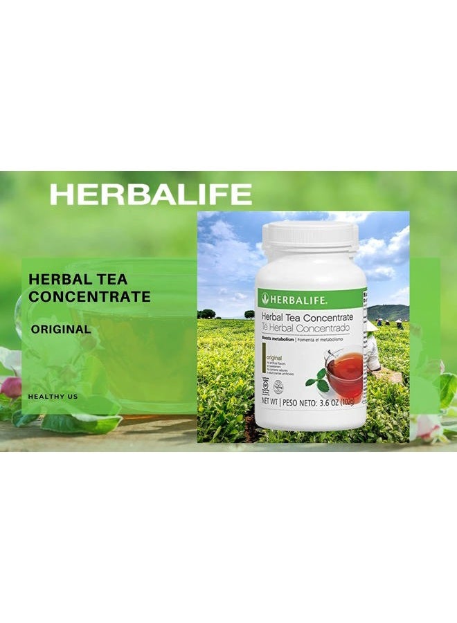 HERBALIFE مركز شاي الأعشاب الأصلي من هيربالايف: خالي من الغلوتين، معتمد كوشير، وبدون نكهات أو محليات صناعية - 3.6 أونصة (102 جرام) - Image 4