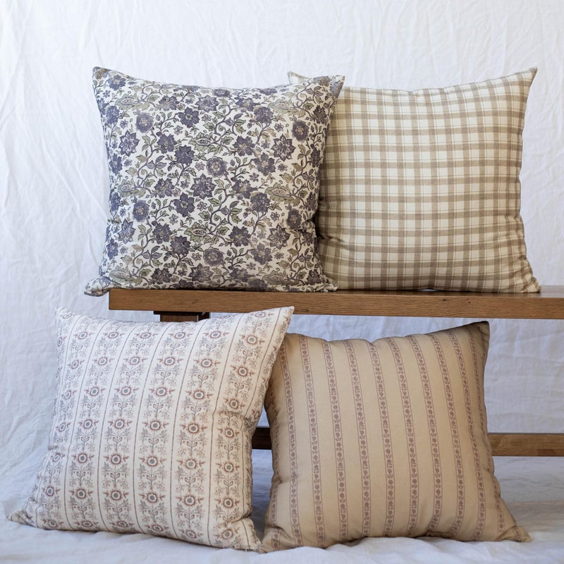 Woven Nook 4 Pack Modern Luxurious Decorative Throw Pillow Covers Durable Quality Machine Washable House Becomes Home 18x18 - Image 2