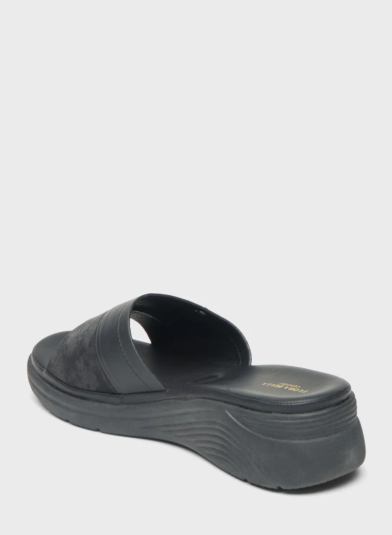 shoexpress One Strap Wedge Sandals