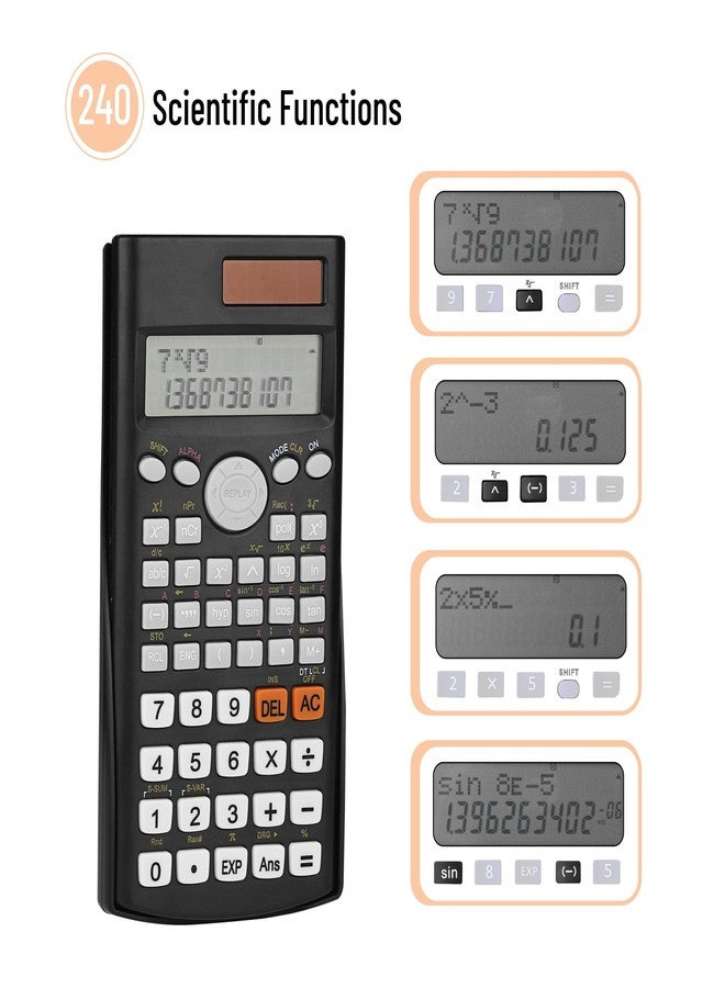 Mr. Pen- Scientific Calculators, 24 pcs, 2 Line Calculator for School, Fraction Calculator Scientific Calculator, Statistics Calculators, College Calculator, High School Calculator - Image 4