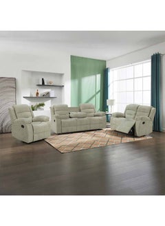 Tucker 2 Seater Fabric Recliner Comfortable Manual Recliner Chair For Living Room Fibre Back Cushion Filling Cozy Fabric Recliner For Relaxation Modern Recliner Sofa For Home Seating - Green - pzsku/Z6841C71EB234CE7B184FZ/45/_/1736236358/b4e072ac-d832-465f-af8e-c9189af52a02