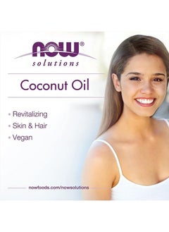 now Solutions, Coconut Oil, Naturally Revitalizing For Skin and Hair, Conditioning Moisturizer, Convenient Travel Size, 3-Ounce  - Image 4