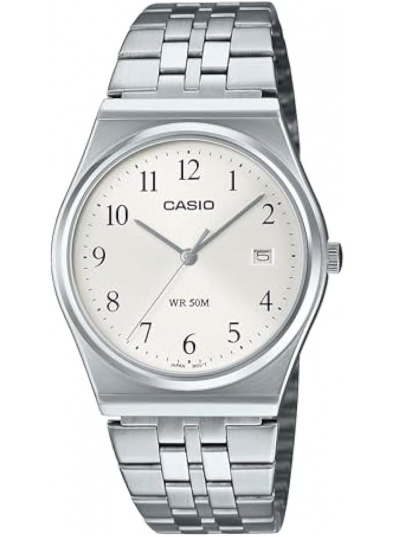 Casio Men's Watch - MTP-B145D-7BVDF White Dial - Image 1