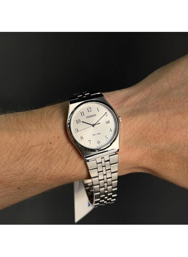 Casio Men's Watch - MTP-B145D-7BVDF White Dial - Image 2