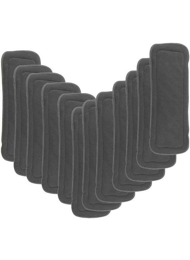 DOMENICO Kids Diaper Inserts Reusable (Pack Of 12) Baby Washable Cloth Diaper Nappies Wetfree Inserts For Babies (5 Layer Insert Pad For Cloth Diapers) - Image 1