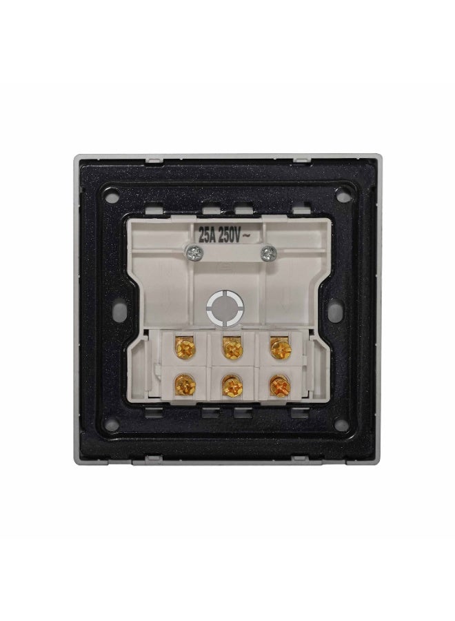 Donmarco Ultra Thin 25A Connection Unit – Sleek Plastic Design for High-Load Applications , Fire-Resistant (Matt Grey)  - Image 4