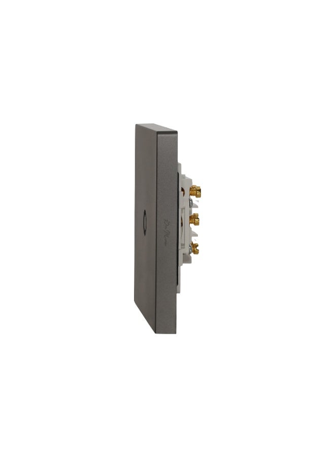 Donmarco Ultra Thin 25A Connection Unit – Sleek Plastic Design for High-Load Applications , Fire-Resistant (Matt Grey)  - Image 3