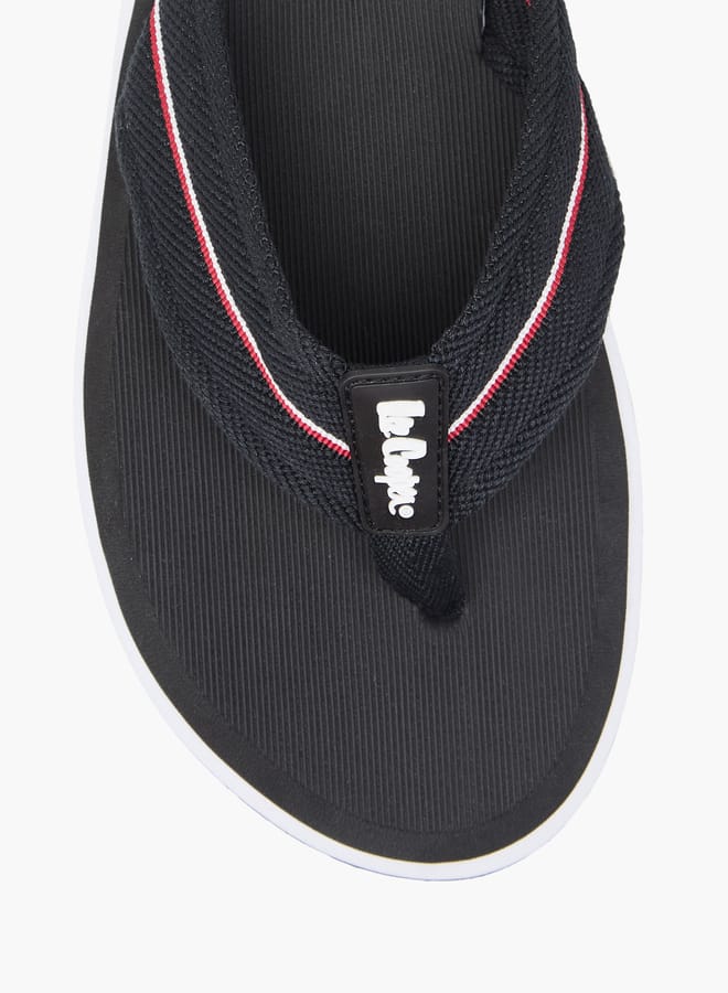 Lee Cooper Men's Textured Slip-On Thong Slippers - Image 3