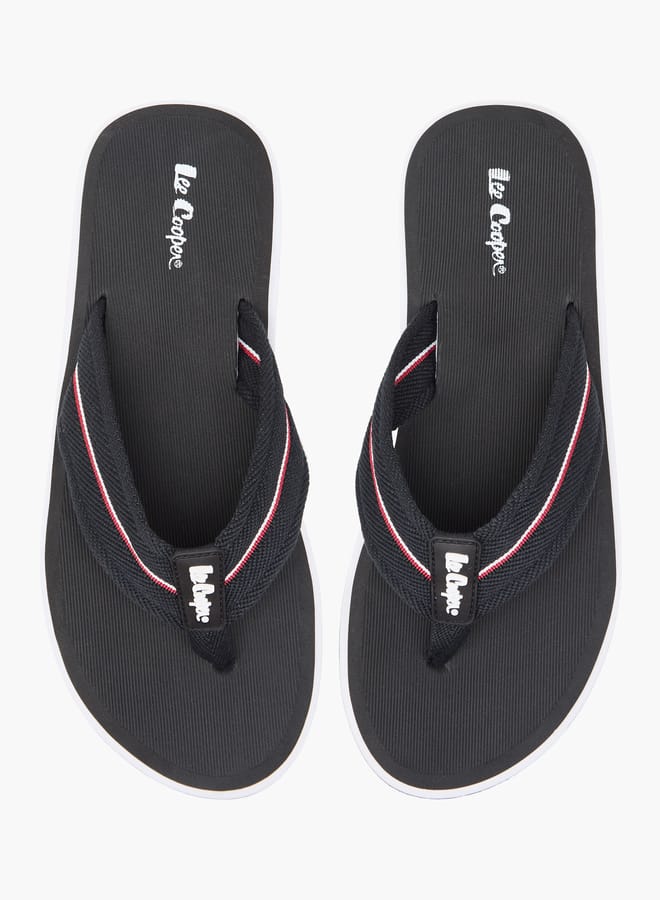 Lee Cooper Men's Textured Slip-On Thong Slippers - Image 2