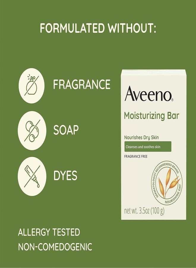 AVEENO Active Naturals Moisturizing Bar 3.50 oz (Pack of 6) - Image 4